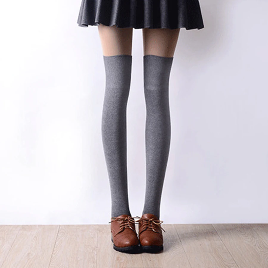 New 3 Colors Fashion Women's Socks Sexy Warm Thigh High Over The Knee Socks Long Cotton Stockings For Girls Ladies Women
New 3 Colors Fashion Women's Socks Sexy Warm Thigh High Over The Knee Socks Long Cotton Stockings For Girls Ladies Women