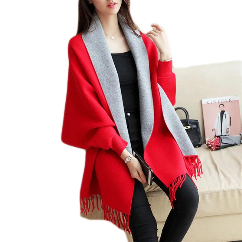 2019 Shawl Scarf Dual-use Women Winter Autumn Winter Imitation Cashmere National Wind Cloak With Thick Long Style Cape E016
2019 Shawl Scarf Dual-use Women Winter Autumn Winter Imitation Cashmere National Wind Cloak With Thick Long Style Cape E016
