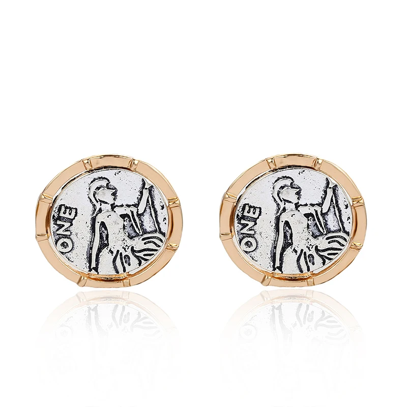 AENSOA Vintage Round Portrait Creative Ear Clip Metal Earrings Statement Personality Geometric Earrings 2019 Female Pendientes
AENSOA Vintage Round Portrait Creative Ear Clip Metal Earrings Statement Personality Geometric Earrings 2019 Female Pendientes