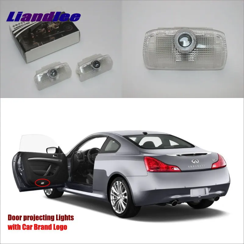 Liandlee Car Door Ghost Shadow Lights For Infiniti Q60 Q70 2013 / Q50 2014 Courtesy Doors Lamp / LED Projector Welcome Light
Liandlee Car Door Ghost Shadow Lights For Infiniti Q60 Q70 2013 / Q50 2014 Courtesy Doors Lamp / LED Projector Welcome Light