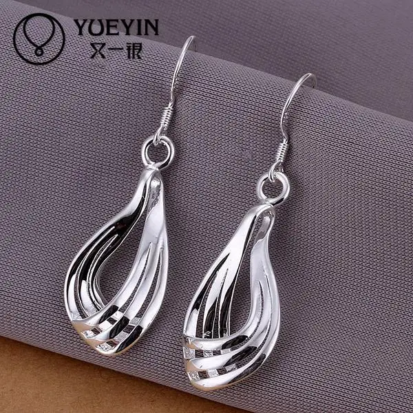 New fashion New Design silver plated jewelry Women's earrings Fashion brincos Earhook Trendy Wholesale Dangle earrings
New fashion New Design silver plated jewelry Women's earrings Fashion brincos Earhook Trendy Wholesale Dangle earrings