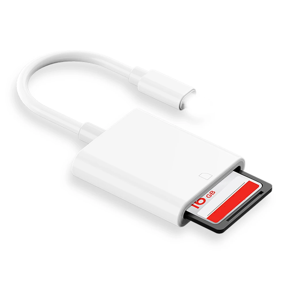 For Lightning to SD Card Camera Reader Micro SD OTG Data Cable Smart Adapter For iPhone For iPod Memory Cards IOS 12 No APP Need
For Lightning to SD Card Camera Reader Micro SD OTG Data Cable Smart Adapter For iPhone For iPod Memory Cards IOS 12 No APP Need