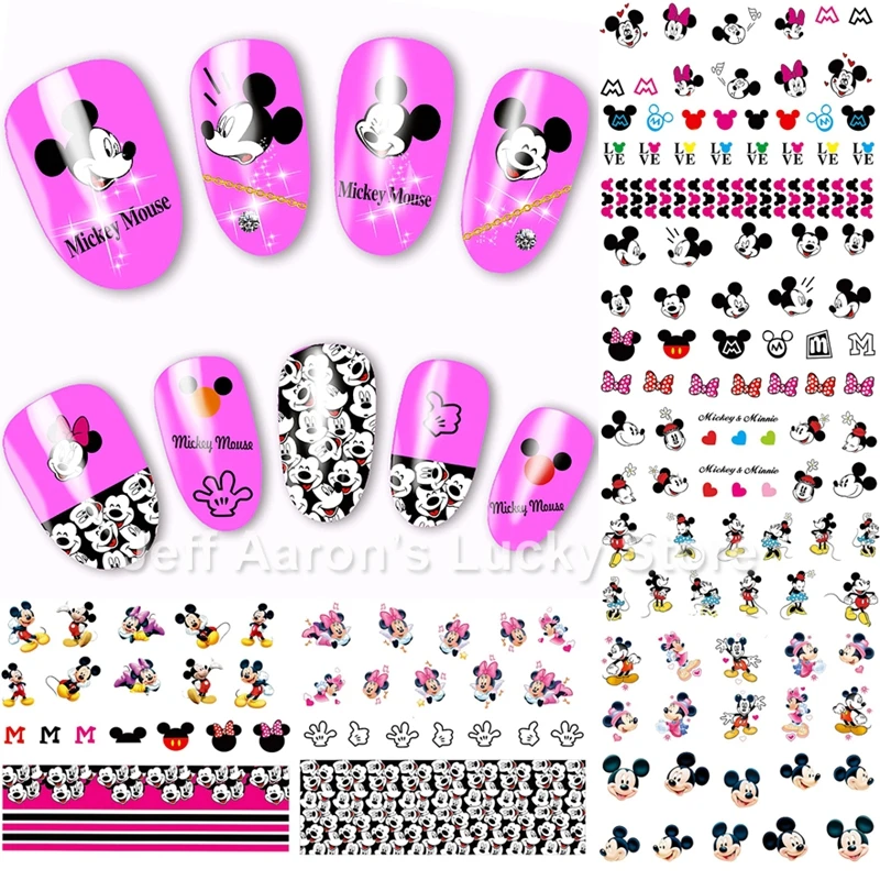12PCS/lot cartoon mouse water transfer nail art sticker decals for nails decoration accessoires beauty manicure tools
12PCS/lot cartoon mouse water transfer nail art sticker decals for nails decoration accessoires beauty manicure tools