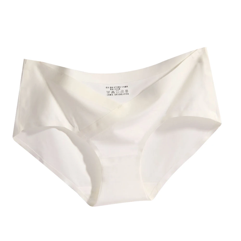Seamless Ice Silk Low Waist Maternity Nursing Panties Underwear for Pregnant Women
Seamless Ice Silk Low Waist Maternity Nursing Panties Underwear for Pregnant Women
