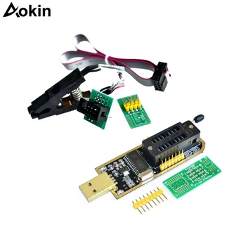 SOIC8 SOP8 Test Clip For EEPROM 93CXX 25CXX 24CXX + CH341A 24 25 Series EEPROM Flash BIOS USB Programmer Module
SOIC8 SOP8 Test Clip For EEPROM 93CXX 25CXX 24CXX + CH341A 24 25 Series EEPROM Flash BIOS USB Programmer Module