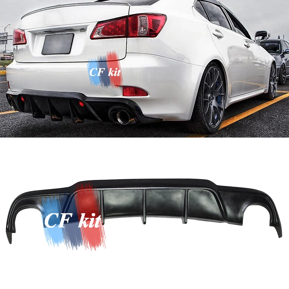 CF Kit Rear Lip For Lexus IS 2006-2011 For WALD Style PU Material Bumper Spoiler Diffuser Car Styling
CF Kit Rear Lip For Lexus IS 2006-2011 For WALD Style PU Material Bumper Spoiler Diffuser Car Styling