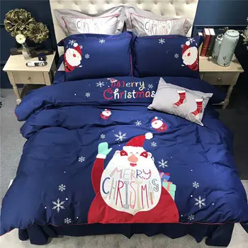 4/7pcs Red and blue Egyptian cotton bedding sets Christmas style bed linen duvet cover bed sheet pillow case set king queen size
4/7pcs Red and blue Egyptian cotton bedding sets Christmas style bed linen duvet cover bed sheet pillow case set king queen size