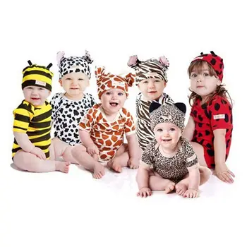 Cute Ladybug Cow Zebra Animals Summer Baby Girl Boy Clothes Sets Bebe Bodysuit with Cap Infant Clothing Conjunto Infantil
Cute Ladybug Cow Zebra Animals Summer Baby Girl Boy Clothes Sets Bebe Bodysuit with Cap Infant Clothing Conjunto Infantil
