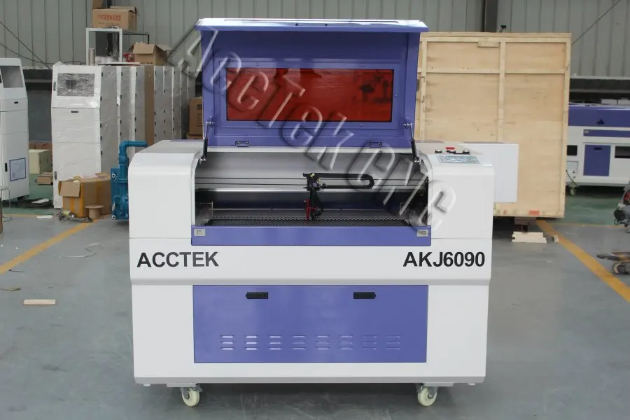 Acctek cnc laser cutting machine AKj6090 90w laser power for leather wood and other nonmetal
Acctek cnc laser cutting machine AKj6090 90w laser power for leather wood and other nonmetal