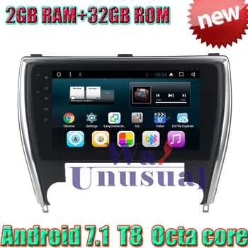 WANUSUAL Car Styling 10.1" Octa Core 32G 2G RAM Android 7.1 GPS Navigation For Toyota Camry 2015 America With BT WIFI 3G Maps
WANUSUAL Car Styling 10.1" Octa Core 32G 2G RAM Android 7.1 GPS Navigation For Toyota Camry 2015 America With BT WIFI 3G Maps