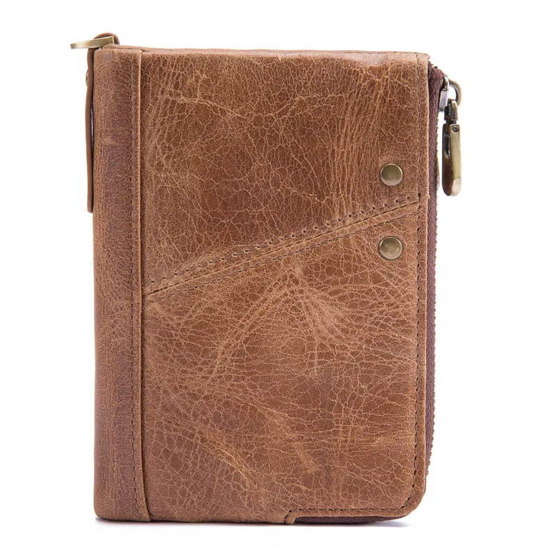 Retro Crazy Horse Leather Mens Wallet First Layer Leather Short Paragraph Genuine Leather Purse
Retro Crazy Horse Leather Mens Wallet First Layer Leather Short Paragraph Genuine Leather Purse