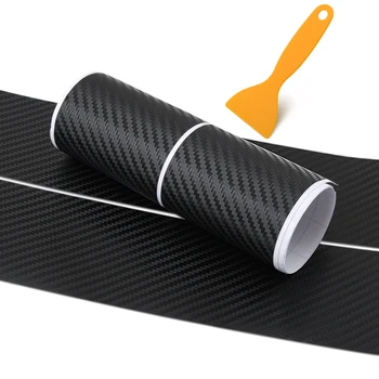 104*9cm Carbon Car Trunk Rear Bumper Protection Sticker For Skoda Octavia A5 A7 2 Rapid Fabia Yeti Superb Volvo V70 XC60 XC90
104*9cm Carbon Car Trunk Rear Bumper Protection Sticker For Skoda Octavia A5 A7 2 Rapid Fabia Yeti Superb Volvo V70 XC60 XC90