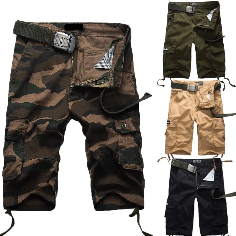 Masculina Loose Cargo Shorts Men Summer Beach Casual Cotton Multi-Pocket Capris Short Pants Plus Size joggers
Masculina Loose Cargo Shorts Men Summer Beach Casual Cotton Multi-Pocket Capris Short Pants Plus Size joggers
