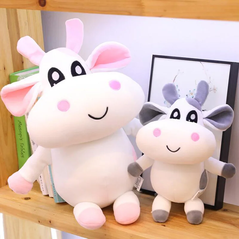 Мультяшная Милая Pipi подушка с коровой плюшевая игрушка кукла подушкой для сна