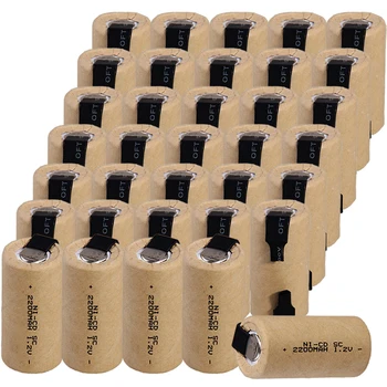 35 pcs SC battery 4.25cm*2.2cm 2200mah 1.2V NICD SUBC batteries for power tools for BOSCH for DEWALT for CASALS for MAKITA
35 pcs SC battery 4.25cm*2.2cm 2200mah 1.2V NICD SUBC batteries for power tools for BOSCH for DEWALT for CASALS for MAKITA