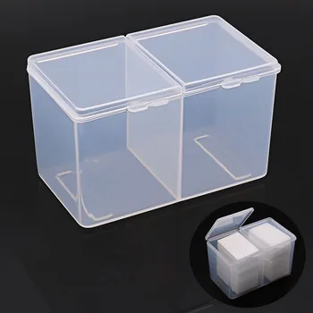 Nail Art 2 Colors Clear Compartments Holder Organizer Container Gel Polish Remover Cleaning Cotton Pad Swab Storage Box
Nail Art 2 Colors Clear Compartments Holder Organizer Container Gel Polish Remover Cleaning Cotton Pad Swab Storage Box