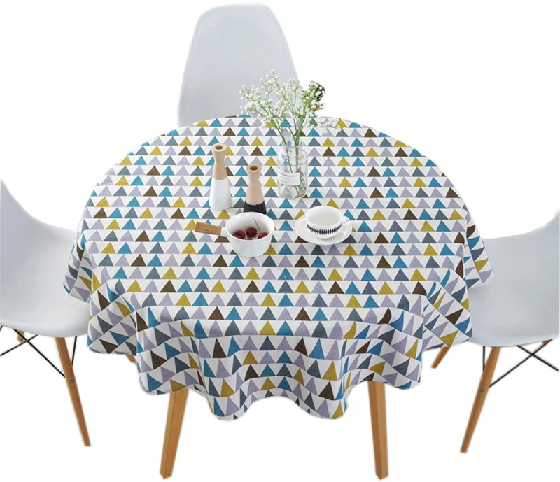 Modern color 150CM round tablecloth cotton linen linen tablecloth Nordic style gray printed home decoration round table cover
Modern color 150CM round tablecloth cotton linen linen tablecloth Nordic style gray printed home decoration round table cover