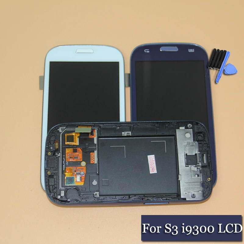 I9300 LCD For Samsung Galaxy S3 SIII I9300 LCD Display Touch Screen with Digitizer Full Assembly+Frame
I9300 LCD For Samsung Galaxy S3 SIII I9300 LCD Display Touch Screen with Digitizer Full Assembly+Frame
