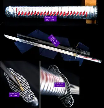 Handmade Japanese Samurai Sword Katana 1095 high carbon Steel Sharp Blade Full Tang Top Kirsite tsuba
Handmade Japanese Samurai Sword Katana 1095 high carbon Steel Sharp Blade Full Tang Top Kirsite tsuba