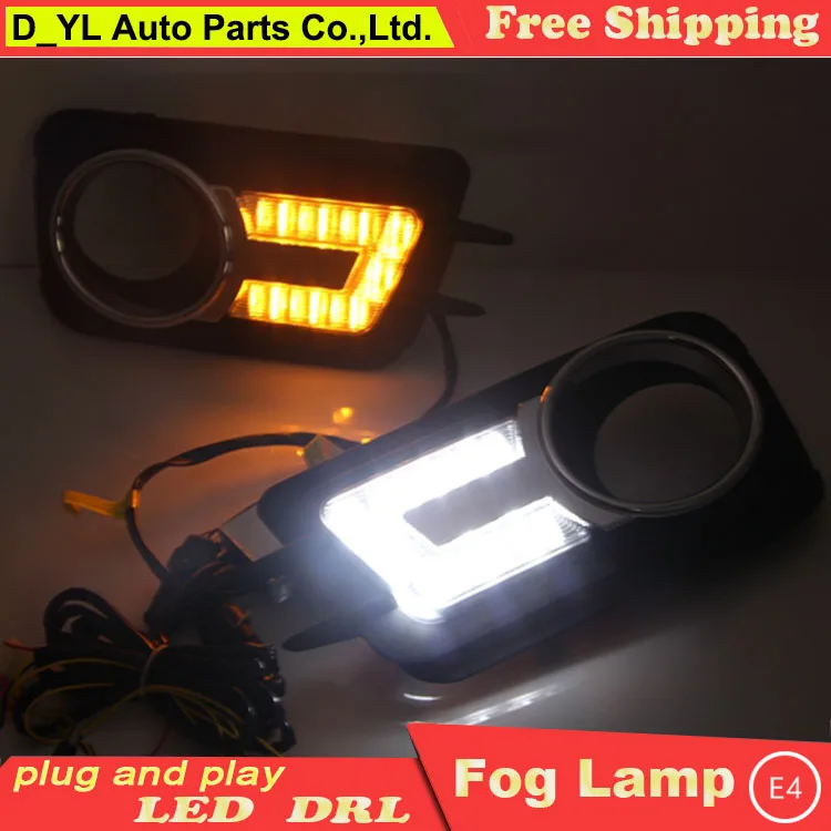 Car Styling Daytime Running Lights for Volkswagen Tiguan LED DRL 2010-2012 LED Fog Light Front Lamp with Yellow turn lights.
Car Styling Daytime Running Lights for Volkswagen Tiguan LED DRL 2010-2012 LED Fog Light Front Lamp with Yellow turn lights.