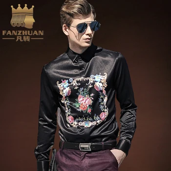FANZHUAN Featured Brands Clothing Luxury Brand Shirts for Men 2017 Fashion Printed Slim Long Sleeve Shirts for Chemise Homme
FANZHUAN Featured Brands Clothing Luxury Brand Shirts for Men 2017 Fashion Printed Slim Long Sleeve Shirts for Chemise Homme