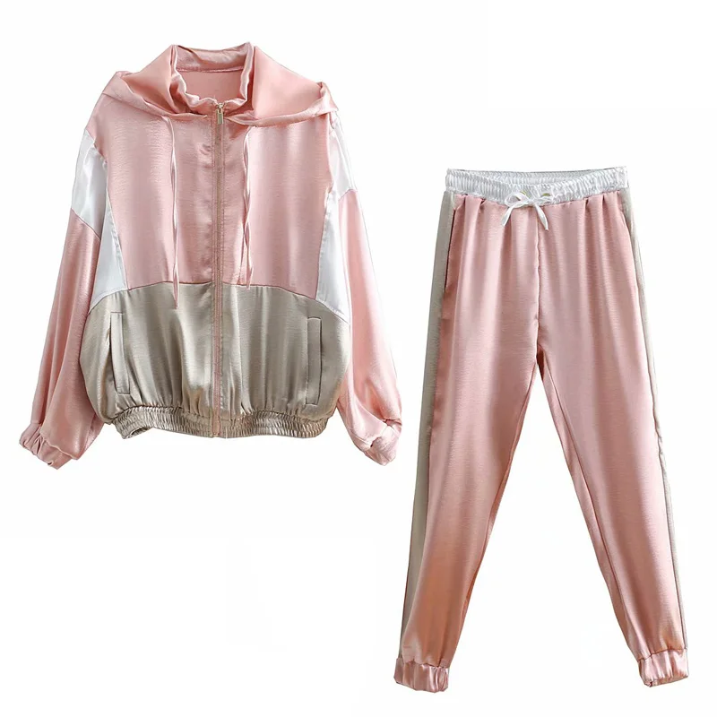 Women Casual Two Piece Set Ladies Tracksuit 2019 Spring Summer Loose Hooded Jacket Sports Pants Female Joggers Sportswear 2pcs
Women Casual Two Piece Set Ladies Tracksuit 2019 Spring Summer Loose Hooded Jacket Sports Pants Female Joggers Sportswear 2pcs
