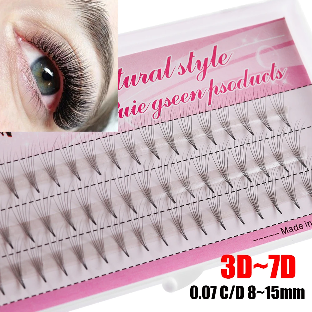 3D/4D/5D/6D/7D 0.07 Professional Grafting Fake False Eyelashes Thickness C/D Curl Black Mink Individual Cluster Eye Lashes
3D/4D/5D/6D/7D 0.07 Professional Grafting Fake False Eyelashes Thickness C/D Curl Black Mink Individual Cluster Eye Lashes