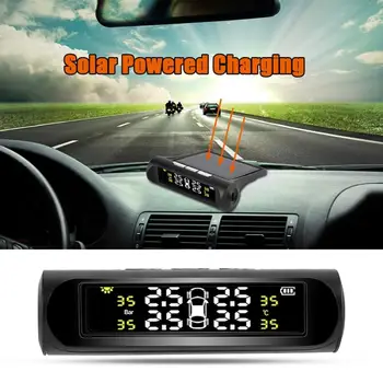 tyre pressure monitor Car Wireless Solar Powered TPMS Tire Pressure Monitoring System with 4 Sensors auto accessories
tyre pressure monitor Car Wireless Solar Powered TPMS Tire Pressure Monitoring System with 4 Sensors auto accessories