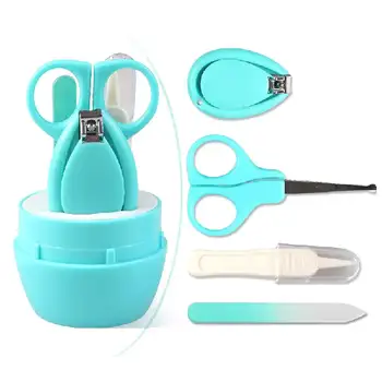4PCS Baby Nail Care Set Infant Baby Healthcare Kits Lovely Convenient Scissors Clipper Trimmer Storage Box for Travel
4PCS Baby Nail Care Set Infant Baby Healthcare Kits Lovely Convenient Scissors Clipper Trimmer Storage Box for Travel