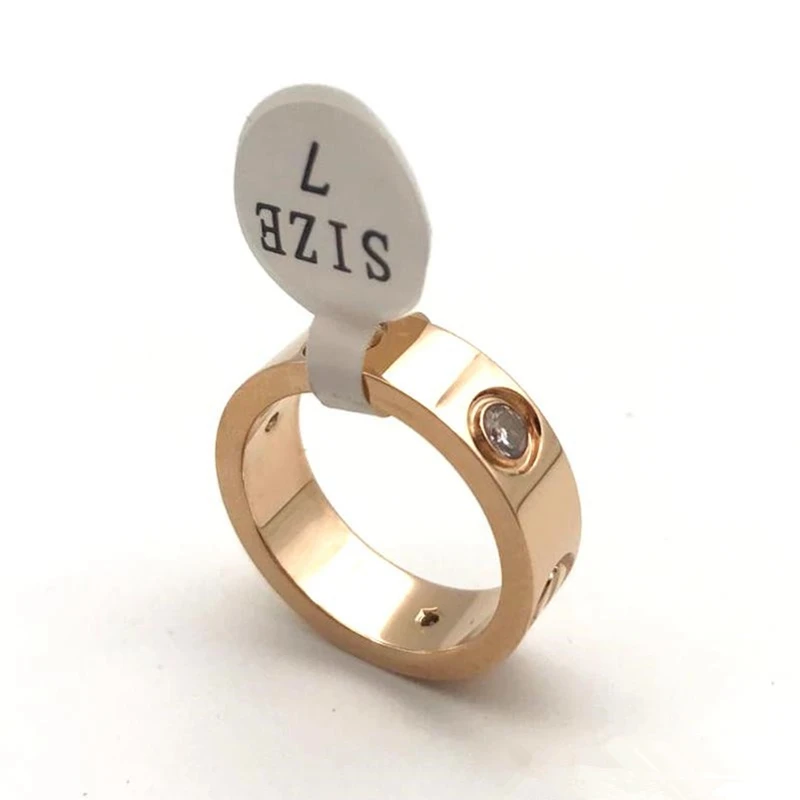 5pcs Titanium Steel Screw Rings With CZ stone Lovers Couple Rings Size For Women And Men Wedding Party Jewelry
5pcs Titanium Steel Screw Rings With CZ stone Lovers Couple Rings Size For Women And Men Wedding Party Jewelry