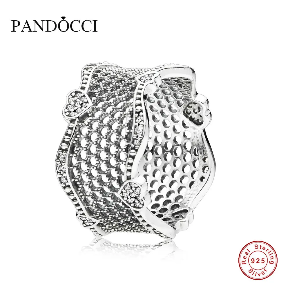 PANDOCCI Lace of Love Ring CZ 925 Sterling Silver Decoration Rings for Women Wedding Gift Original Jewelry Accessories
PANDOCCI Lace of Love Ring CZ 925 Sterling Silver Decoration Rings for Women Wedding Gift Original Jewelry Accessories