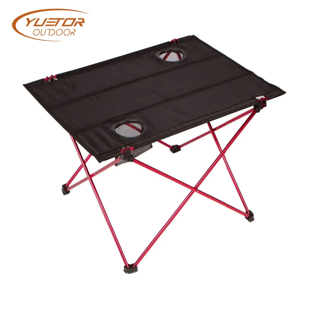 YUETOR OUTDOOR Ultra Light 6063 Aluminum Alloy Portable Folding Camping Table 600D Oxford Cloth Desktop Net Cup Holder Picnic
YUETOR OUTDOOR Ultra Light 6063 Aluminum Alloy Portable Folding Camping Table 600D Oxford Cloth Desktop Net Cup Holder Picnic