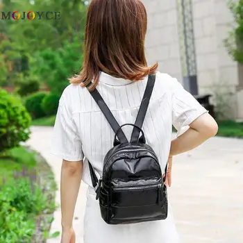 Solid Color Women Backpack Fashion Bright Leather Knapsack Mini Backpack Mochilas Mujer 2019
Solid Color Women Backpack Fashion Bright Leather Knapsack Mini Backpack Mochilas Mujer 2019