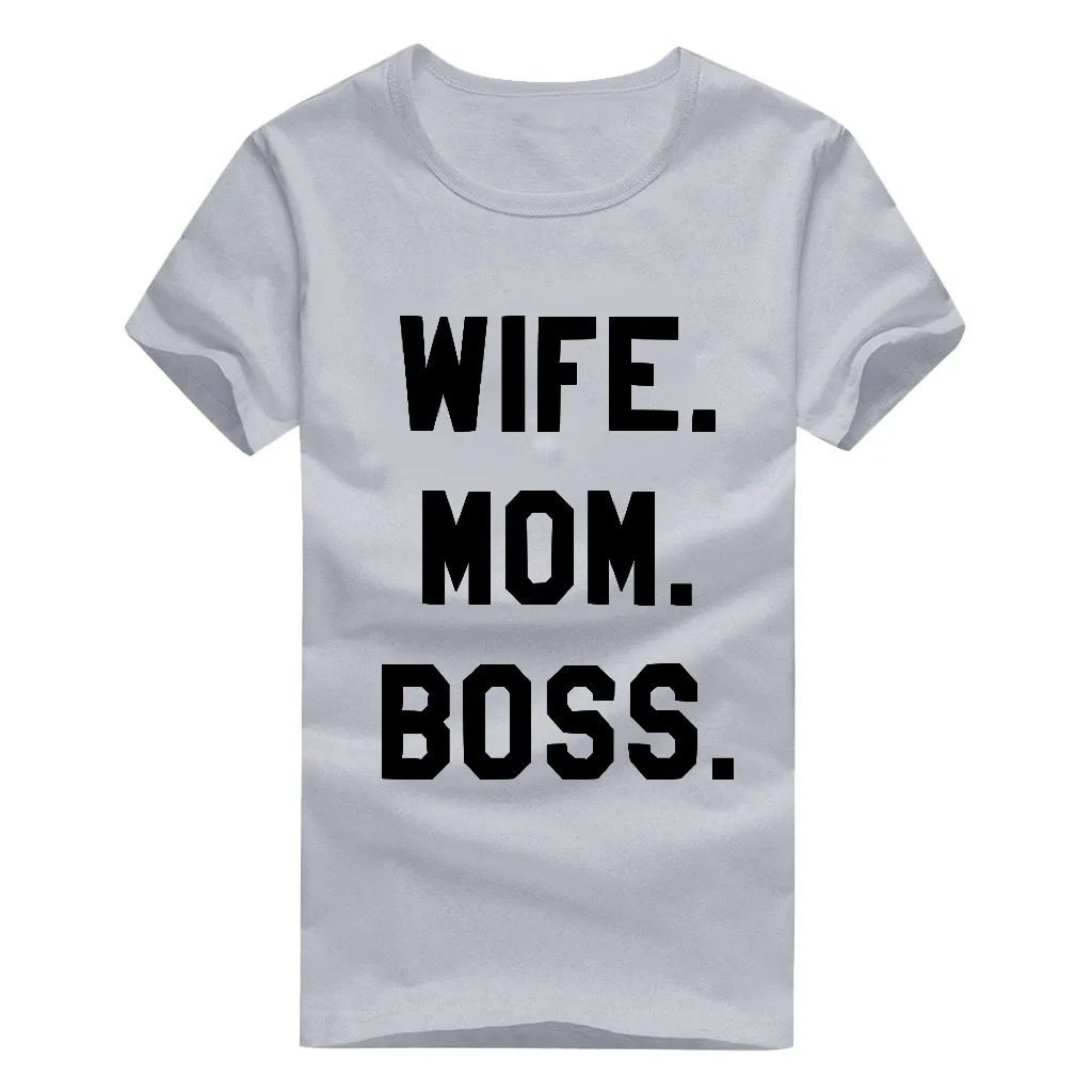 FREE OSTRICH WIFE MOM BOSS Funny T Shirt Women Letter Print Short Sleeve Tops Large Size O-neck Casual Loose Shirt Clothes
FREE OSTRICH WIFE MOM BOSS Funny T Shirt Women Letter Print Short Sleeve Tops Large Size O-neck Casual Loose Shirt Clothes