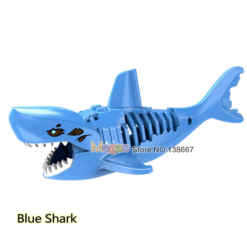 50PCS\LOT Blue Shark Black Shark Black Panther Leopard Tiger White Tiger Building Blocks Education Toys for Children
50PCS\LOT Blue Shark Black Shark Black Panther Leopard Tiger White Tiger Building Blocks Education Toys for Children