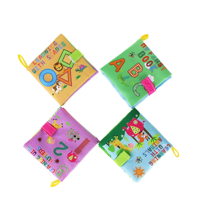 4 pcs/lot Soft Cloth Book Infant Early Learning Educational Rustle Coloring Animal Baby Book Animals, Numbers, Letters, Figures
4 pcs/lot Soft Cloth Book Infant Early Learning Educational Rustle Coloring Animal Baby Book Animals, Numbers, Letters, Figures