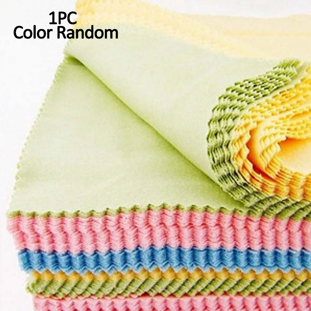 Microfiber Glasses Cleaner 14*17cm Glasses Cleaning Cloths For Lens Phone Eyeglass Cleaning Wipes Color Random
Microfiber Glasses Cleaner 14*17cm Glasses Cleaning Cloths For Lens Phone Eyeglass Cleaning Wipes Color Random