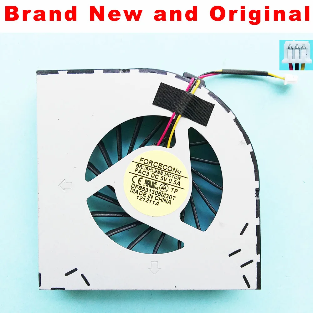 New original cpu fan For LG Electronics A520 A515 A530 A510 cpu cooling fan cooler AB6705HX-E03 CWQLH DFS531305M30T FAC3
New original cpu fan For LG Electronics A520 A515 A530 A510 cpu cooling fan cooler AB6705HX-E03 CWQLH DFS531305M30T FAC3