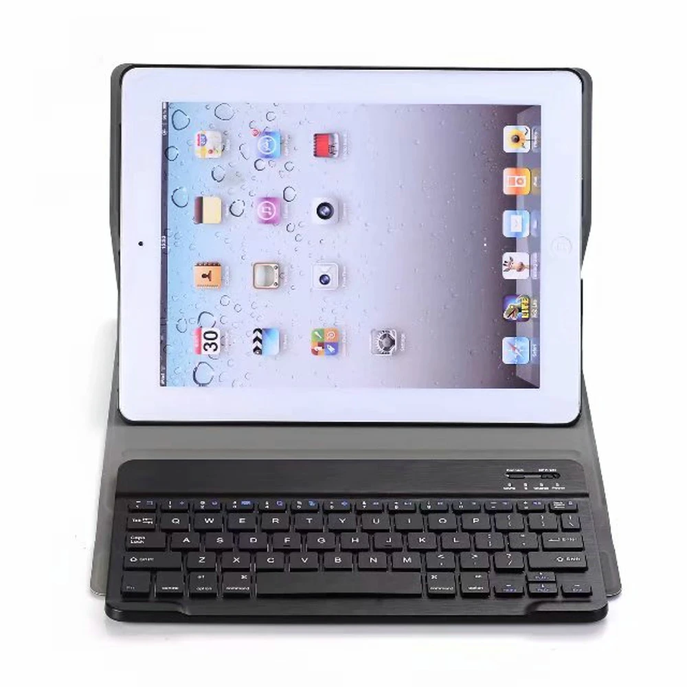 Ultra Slim Detachable Bluetooth Keyboard Folio Stand Leather Cover Case For Apple iPad 2 3 4 iPad2 iPad3 New iPad4 9.7" Tablet
Ultra Slim Detachable Bluetooth Keyboard Folio Stand Leather Cover Case For Apple iPad 2 3 4 iPad2 iPad3 New iPad4 9.7" Tablet