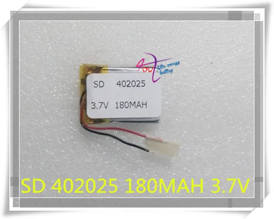 (5pieces/lot)Polymer lithium ion battery 3.7 V, 402025 180 can be customized wholesale CE FCC ROHS MSDS quality certification
(5pieces/lot)Polymer lithium ion battery 3.7 V, 402025 180 can be customized wholesale CE FCC ROHS MSDS quality certification