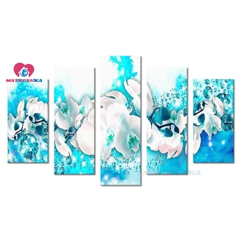 Multi-painting 5pcs Diamond Painting completely Cross Stitch 5 Panels Wall Stickers Still Life Flower Mosaic Modular Pictures 
Multi-painting 5pcs Diamond Painting completely Cross Stitch 5 Panels Wall Stickers Still Life Flower Mosaic Modular Pictures