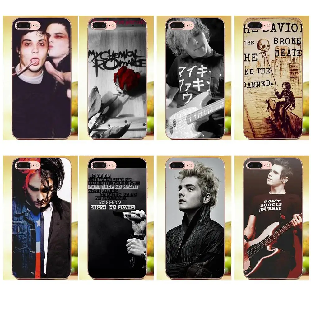 My Chemical Romance сломанный прозрачный мягкий чехол для Xiaomi Redmi Note 2 3 3S 4 4A 4X 5 5A 6 6A Pro Plus |