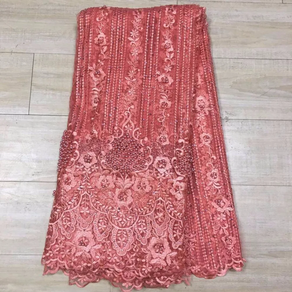 African Lace Fabric Net 2018 French Lace Fabric Tulle With beads High Quality Nigerian Lace Fabrics For Wedding
African Lace Fabric Net 2018 French Lace Fabric Tulle With beads High Quality Nigerian Lace Fabrics For Wedding
