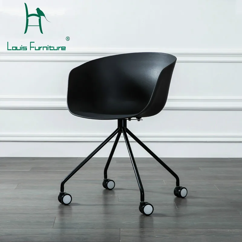 Louis Fashion Chair Computer Home Study Roller Negotiation Office Meeting Nordic Modern Simple Leisure
Louis Fashion Chair Computer Home Study Roller Negotiation Office Meeting Nordic Modern Simple Leisure