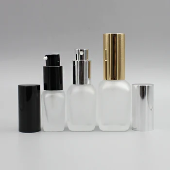 High quality 30ml clear frosted square glass bottle with lotion pump , 30ml empty bottle with gold/silver/black pump
High quality 30ml clear frosted square glass bottle with lotion pump , 30ml empty bottle with gold/silver/black pump
