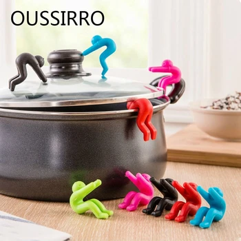 Cooking Tools 1PCS Small People Shaped Lid Insert Candy Color Rubber Inserts Useful Convenient Cookware Kitchen Tools
Cooking Tools 1PCS Small People Shaped Lid Insert Candy Color Rubber Inserts Useful Convenient Cookware Kitchen Tools