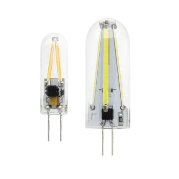 G4 4 COB Filament LED Mini Spotlight Glass Shell 3W 6W Light Bulb AC DC 12V High Quality Lighting Replace Halogen Lamps
G4 4 COB Filament LED Mini Spotlight Glass Shell 3W 6W Light Bulb AC DC 12V High Quality Lighting Replace Halogen Lamps