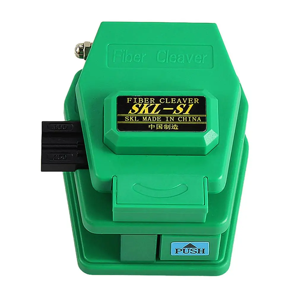 Plastic material Optical Fiber Cleaver,Fiber Optics Cutter tools 250um -900um optic fiber tools. with 3in1 fixture
Plastic material Optical Fiber Cleaver,Fiber Optics Cutter tools 250um -900um optic fiber tools. with 3in1 fixture