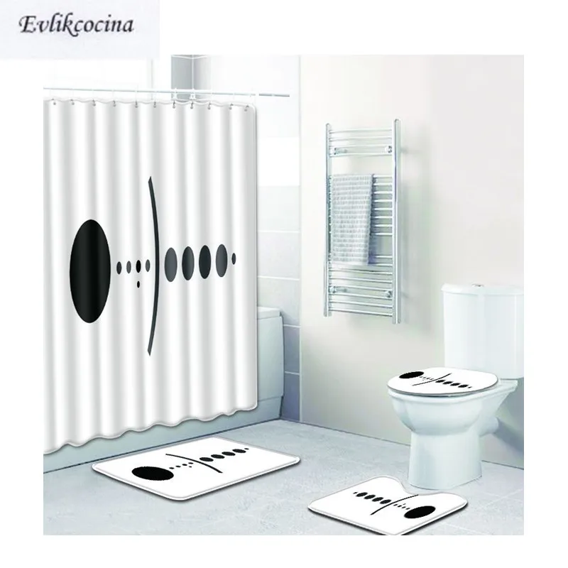 Free Shipping 4pcs Black Dots De Banho Banyo Paspas Bathroom Carpet Bathmat Set Non Slip Tapis Salle De Bain Alfombra Bano
Free Shipping 4pcs Black Dots De Banho Banyo Paspas Bathroom Carpet Bathmat Set Non Slip Tapis Salle De Bain Alfombra Bano