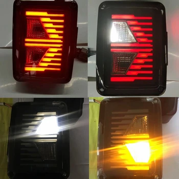 2018 New Smoked LED Tail Lights For Jeep Wrangler Taillights For Jeep Wrangler JK JKU Sports, Sahara, Freedom Rubicon 2007- 2017
2018 New Smoked LED Tail Lights For Jeep Wrangler Taillights For Jeep Wrangler JK JKU Sports, Sahara, Freedom Rubicon 2007- 2017